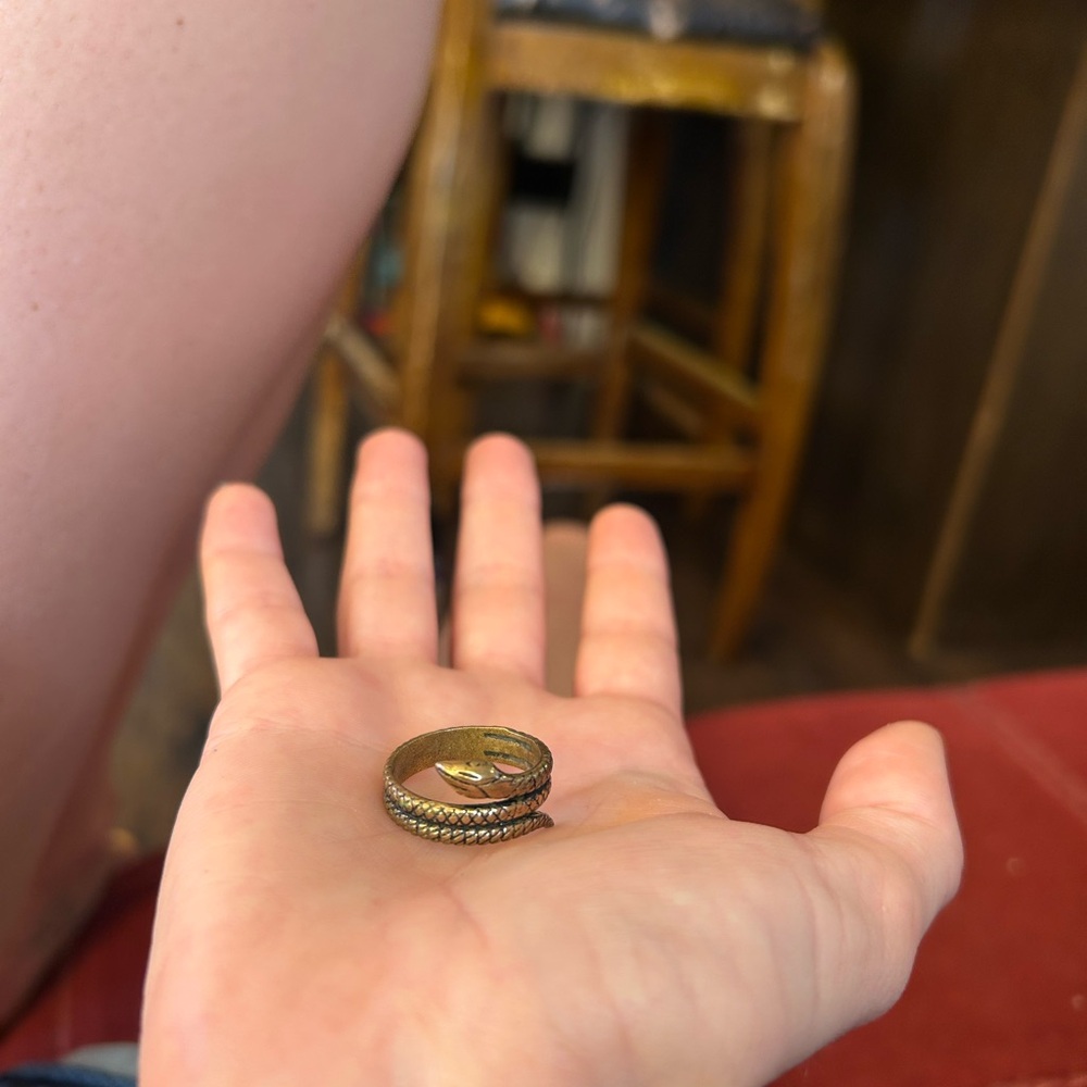 Snake Wrap Ring - image 2